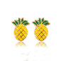 Fashion Sterling Silver Pineapple Earrings