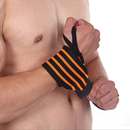 Muñequeras para alzar pesas