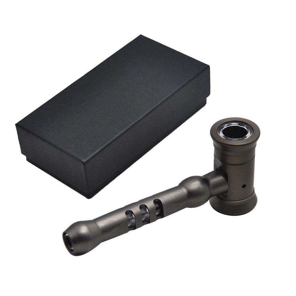 Pipa de metal para fumar