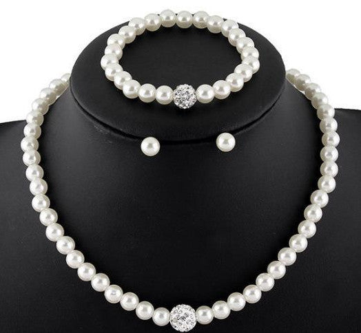 Conjunto de Collar de perlas