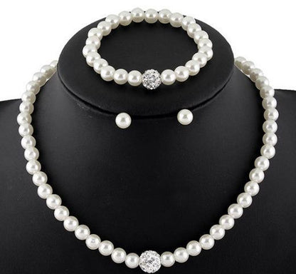 Conjunto de Collar de perlas