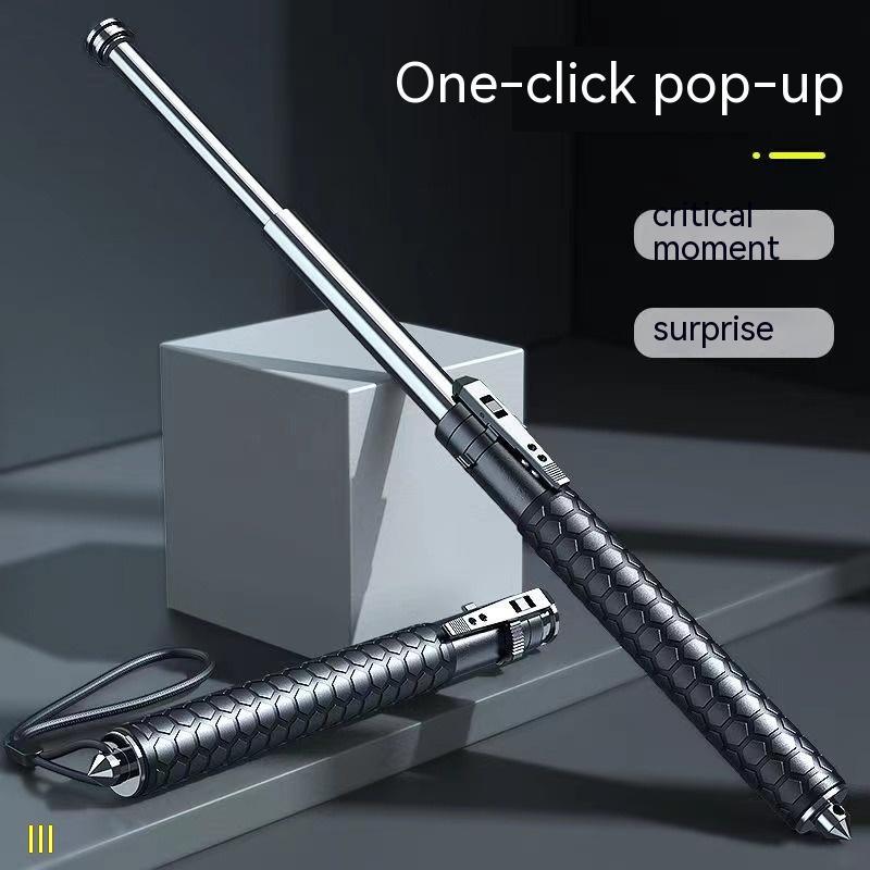 Bastón de seguridad de metal