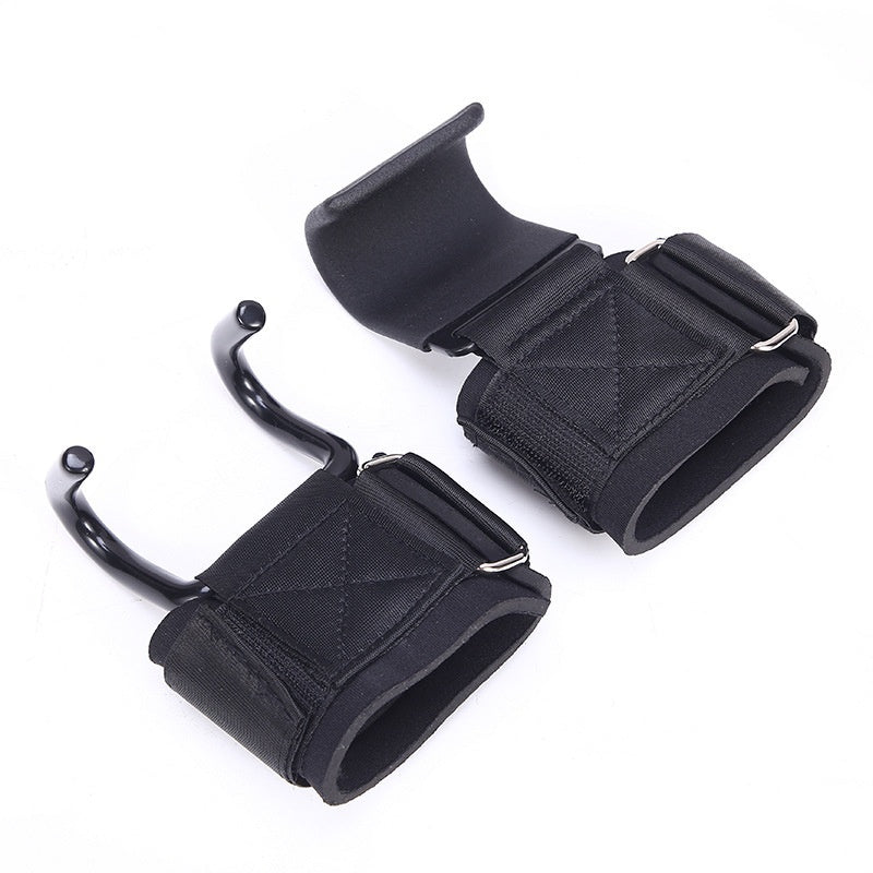 Muñequera con agarre de barra para levantar pesas