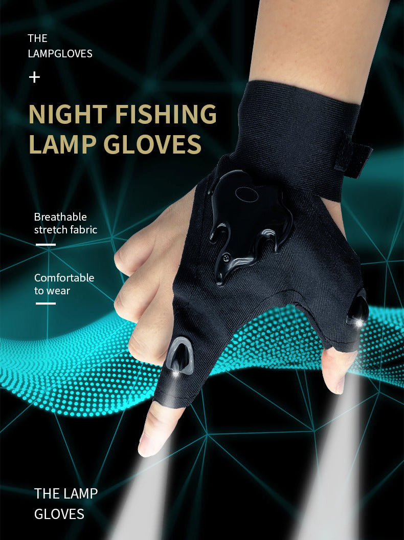 Guantes con luces integradas