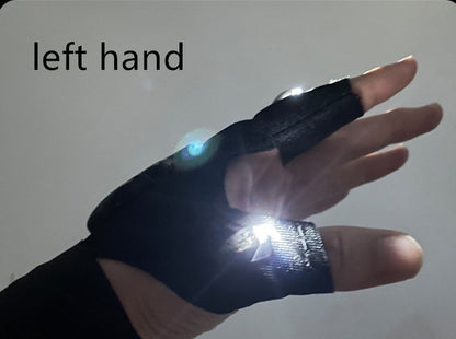 Guantes con luces integradas