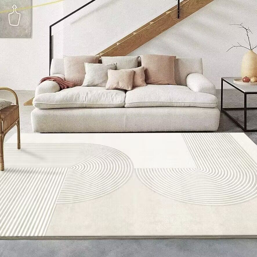 Carpetins Cream Style Light Luxury Advanced Bedroom Room Study Modern Sofa Table Carpet